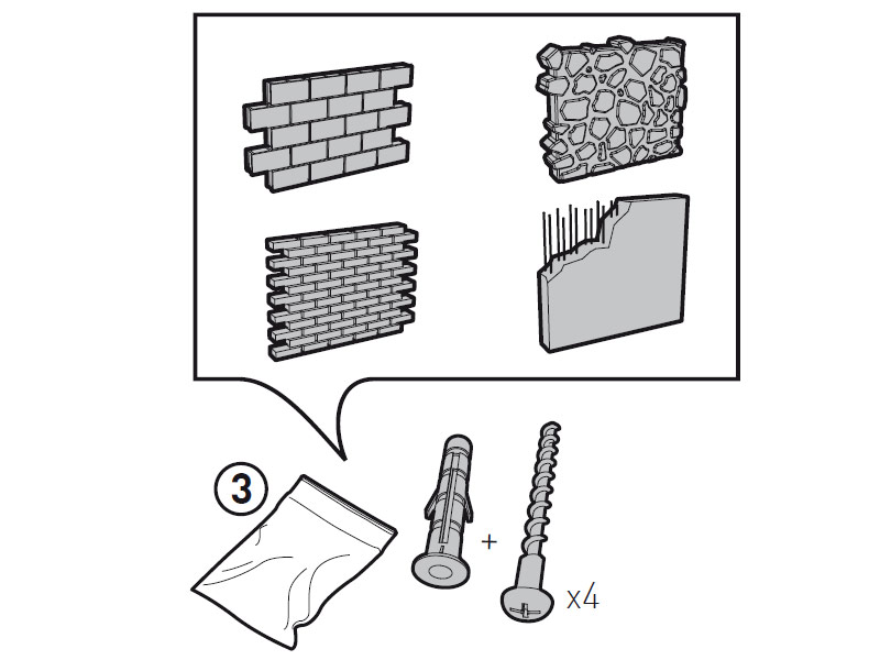 Erard CLIFF 400T neigbare Flachbildschirm Wandhalterung Installtionsmaterial enthalten