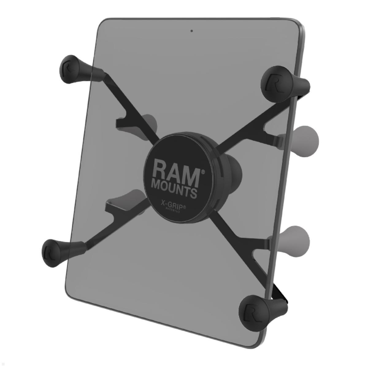 RAM Mounts X-Grip Tablet Halteklammer 7-8 Zoll, B-Kugel (RAM-HOL-UN8BU), schwarz Einsatz Tablet Visual