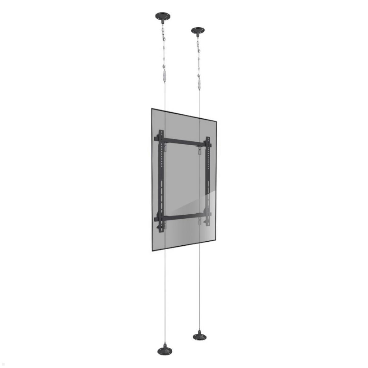 TV Boden-Deckenhalterung MonLines MDH011 mit Seilsystem