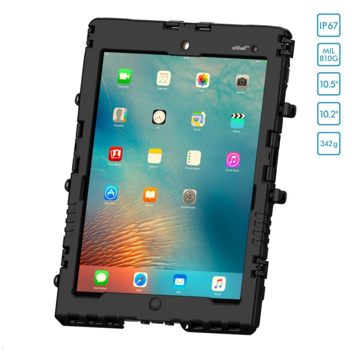 iPad Schutzgehäuse aiShell 10 Andres Industries, schwarz, Schutzhülle