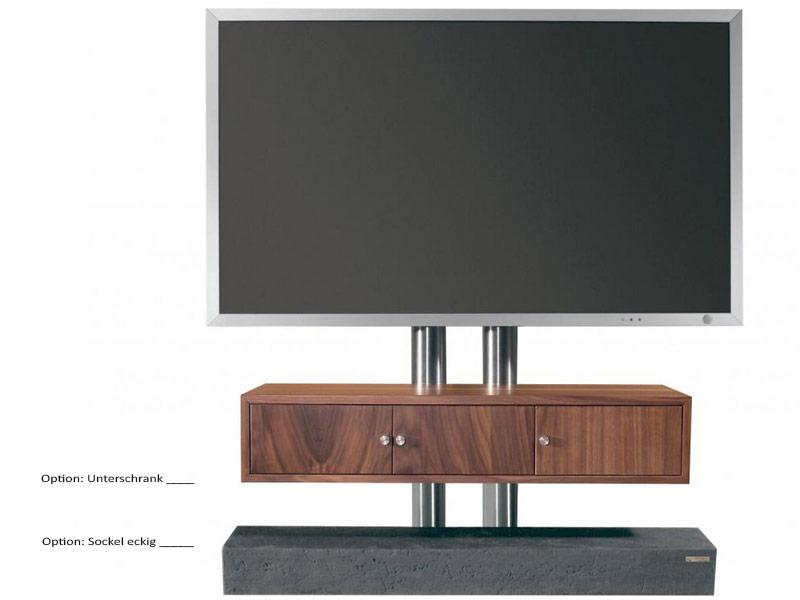 Wissmann Design TV Standfuß twin art 114-3 Material Genuss