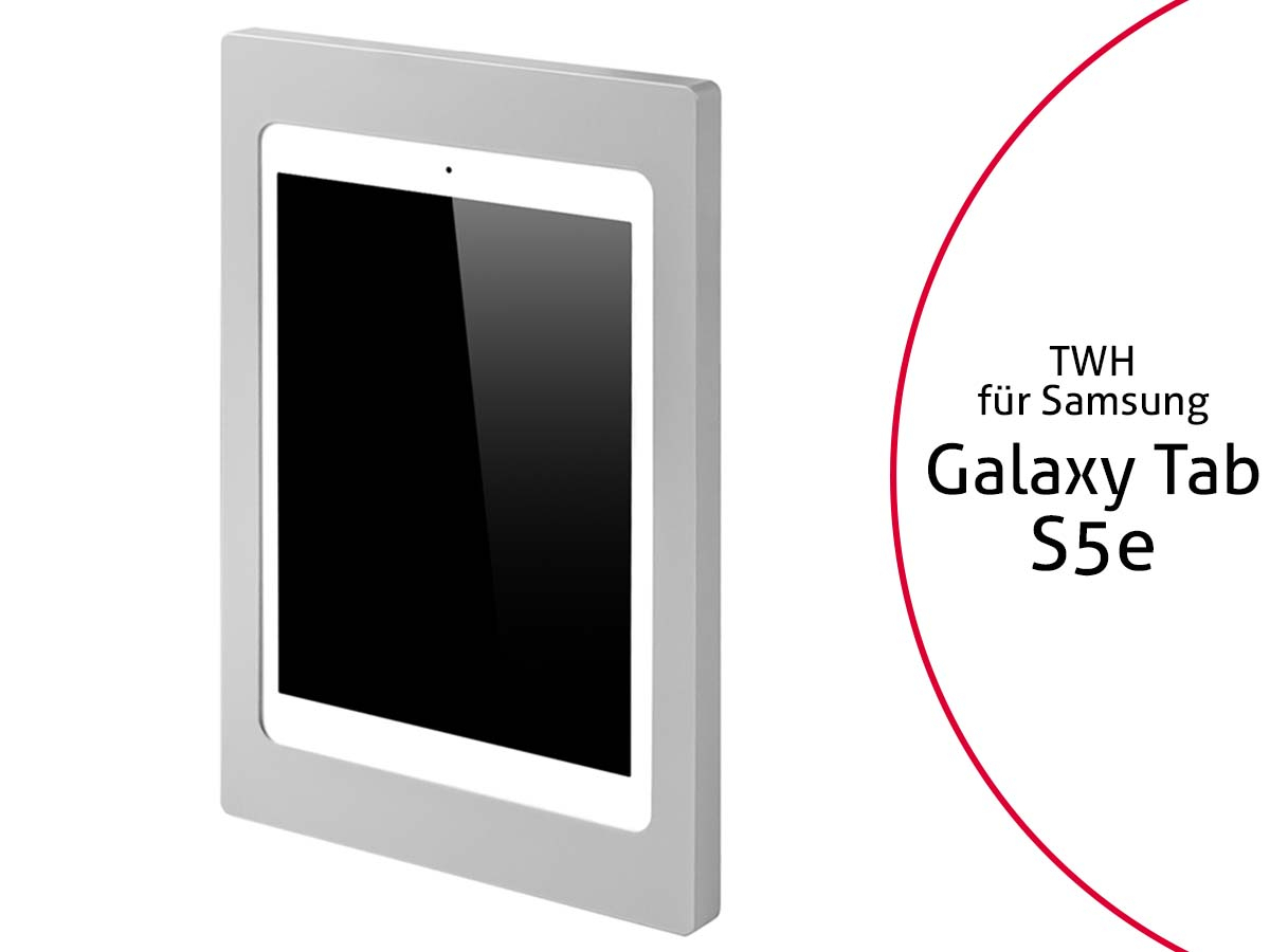 TabLines TWH027S Tablet Wandhalterung für Samsung Tab S5e, silber