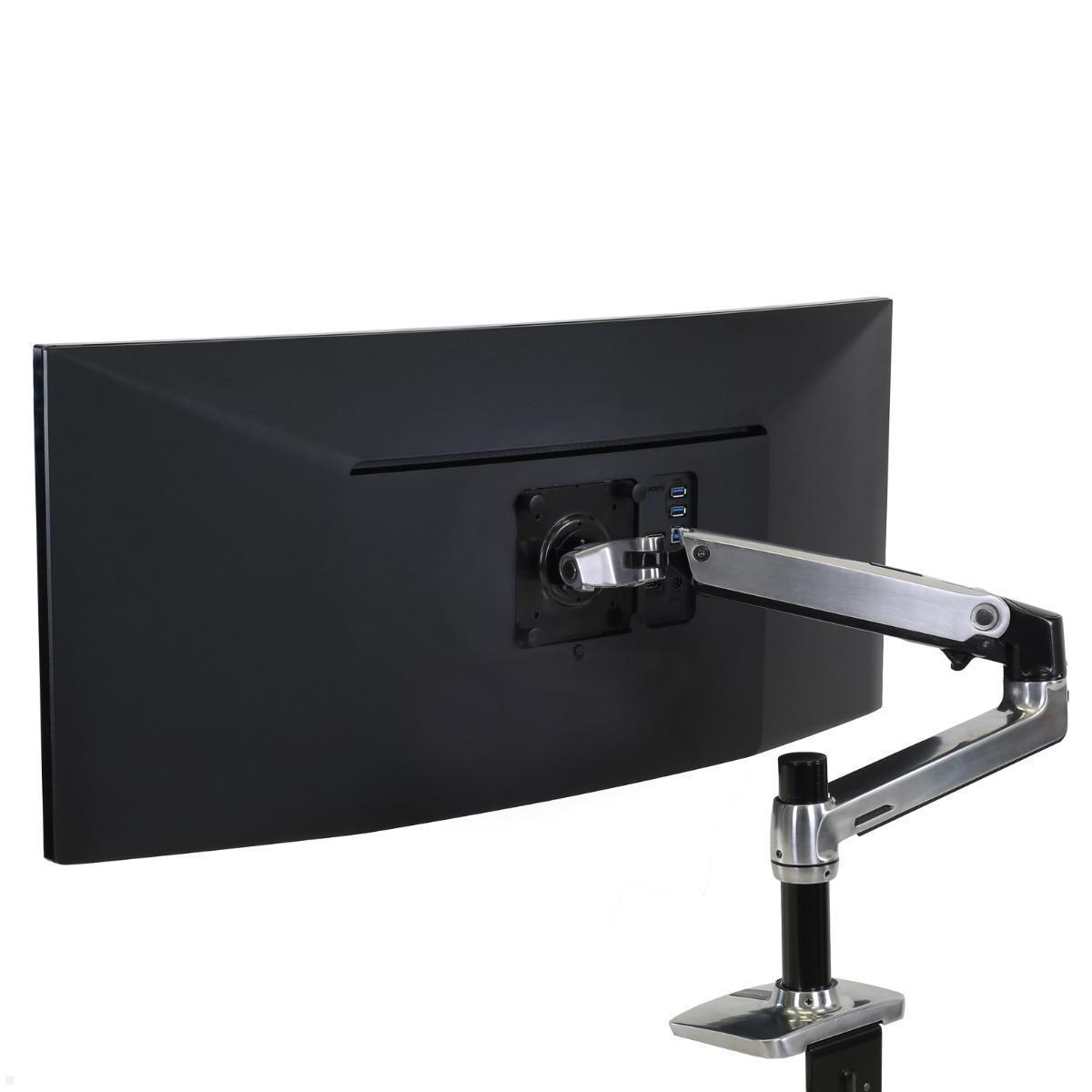 Ergotron LX Arm Monitor Tischhalterung (45-241-026) Rückansicht