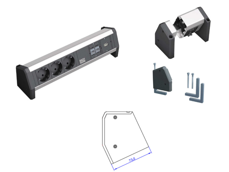 Bachmann DESK 1 339.1006 Ansichten