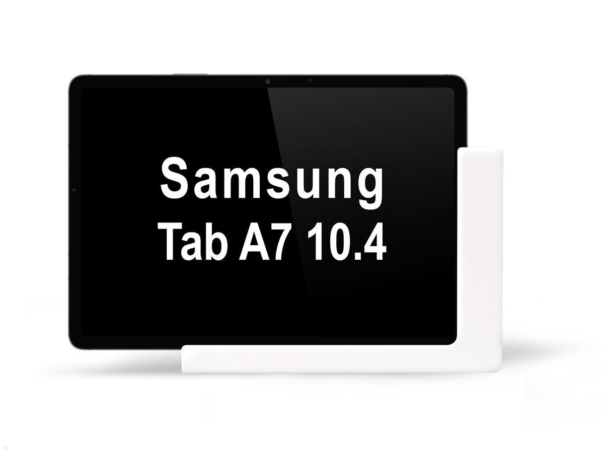 TabLines TWP001W Tablet Wandhalter für Samsung Tab A7 10.4 (2020), weiß