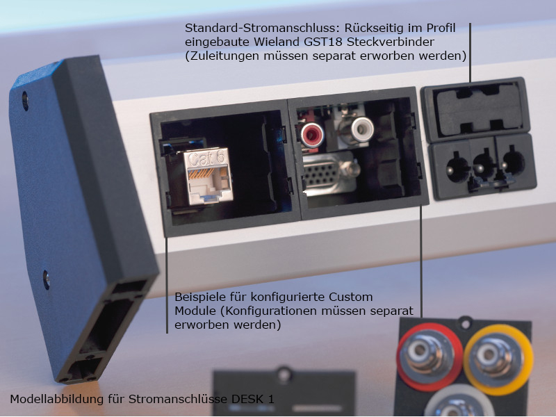 Bachmann DESK 1 Beispiele Custom Module