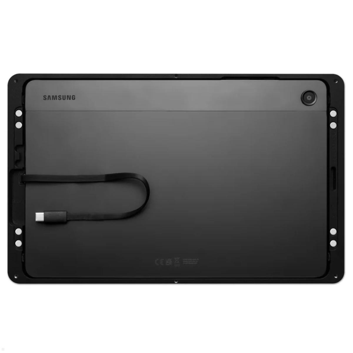 Displine Companion Wall 2.0 Wandhalter für Samsung Tab A9+ 11.0, schwarz, Rückseite