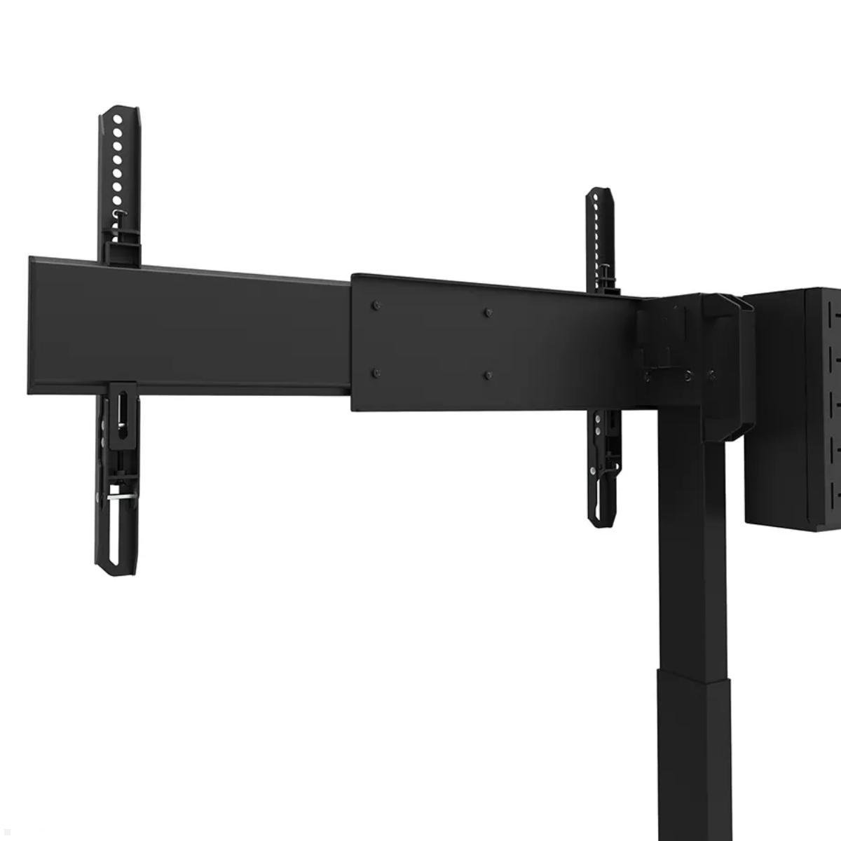 Neomounts ADM-875BL2 Zubehör VESA Adapter für Monitorhalter auf 2 Monitore, schwarz Detailansicht