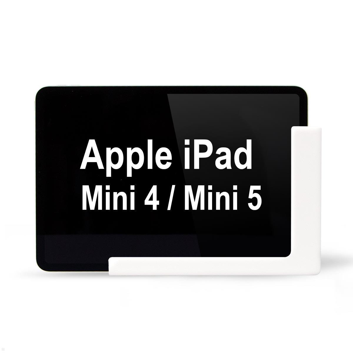 TabLines TWP024W Wandhalterung für Apple iPad Mini 4/5, weiß