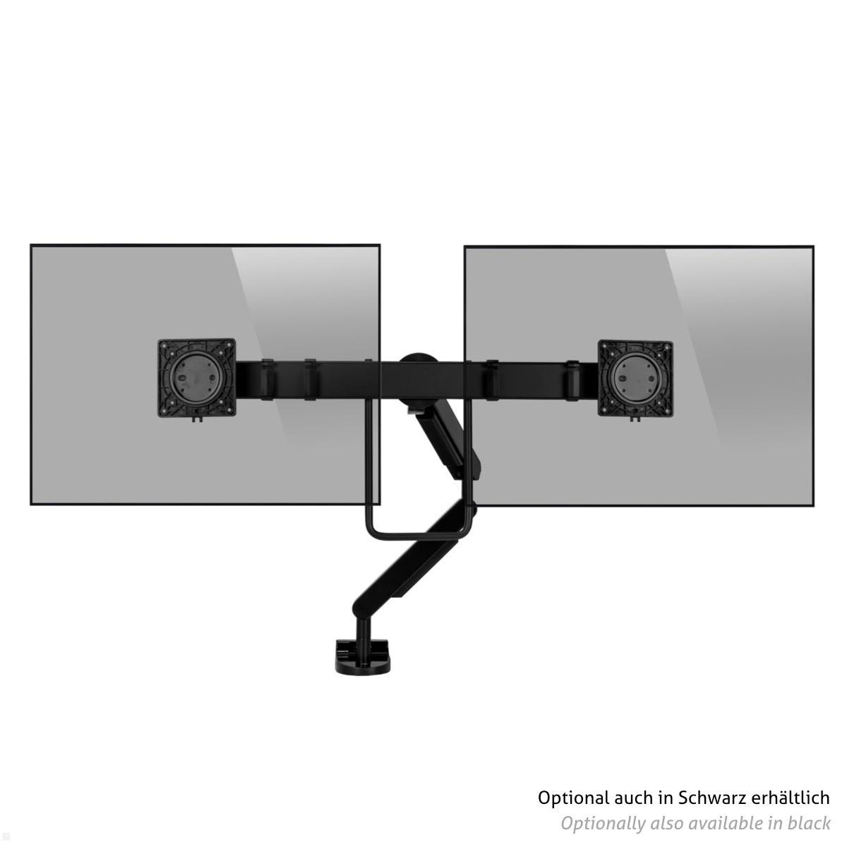 Bachmann Zubehör ZGX Dual Adapter für Monitorhalter ZG1, weiß (945.006), 2 Monitore