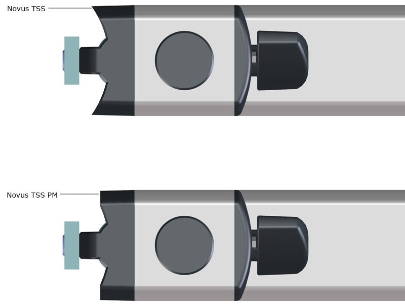 Novus TSS-Tragarm I PM für Alu Profile  (962+0119+010)