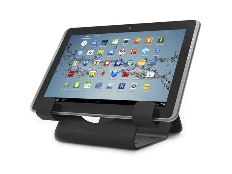 Compulocks universal Tablet Tischhalterung anschraubbar, DS, schwarz Mit Tablet