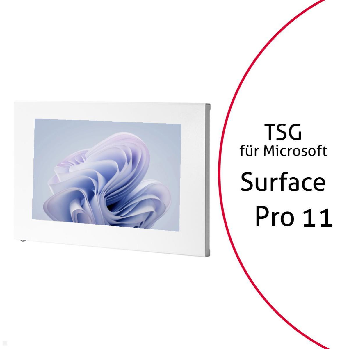 TabLines TSG105W Tablet Schutzgehäuse für Microsoft Surface Pro 11, weiß