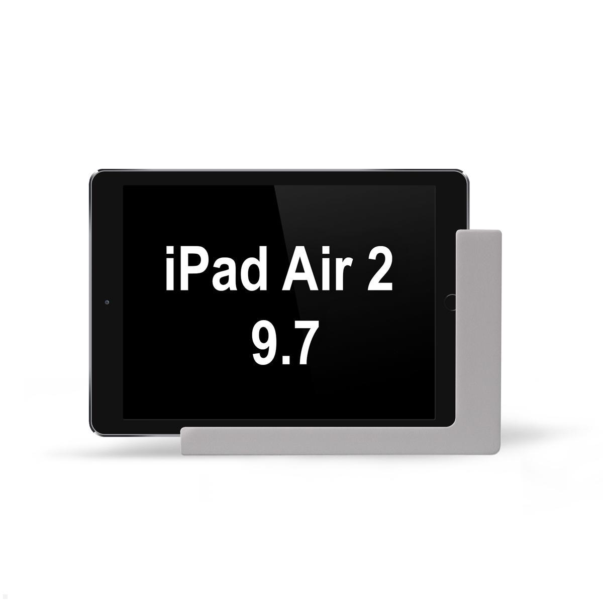 TabLines TWP009S Wandhalterung für Apple Air 2 9.7, silber