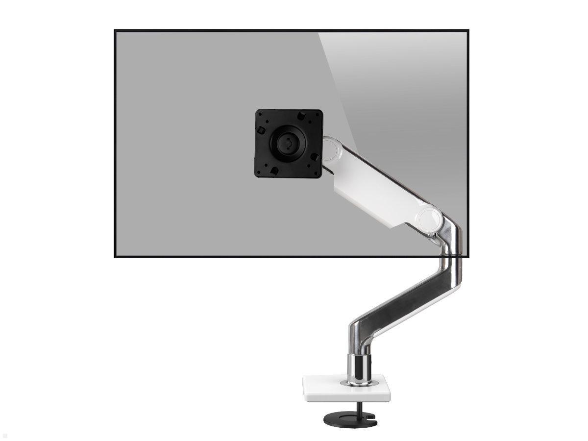 Humanscale M8.1 Monitor Tischhalter Durchschraub, weiß