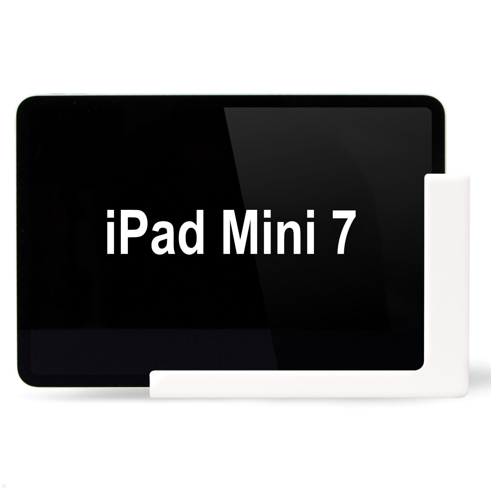 TabLines TWP043W Wandhalterung für Apple iPad Mini 7 (A17 Pro), weiß