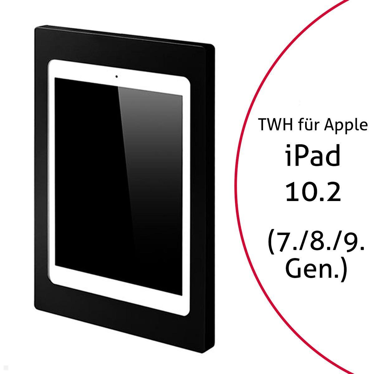 TabLines TWH028B iPad Wandhalterung für Apple iPad 10.2 (7./8./9. Gen.), schwarz