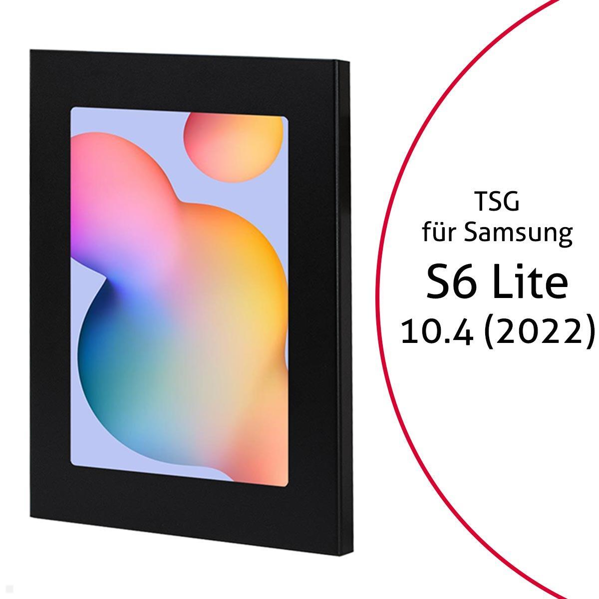 TabLines TSG088B Tablet Schutzgehäuse für Samsung Tab S6 Lite 10.4, schwarz