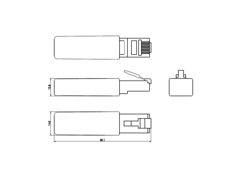 MonLines Bluetooth-Adapter für myTVLift Zeichnung