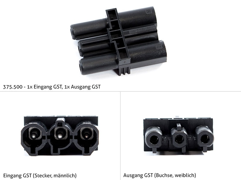 Bachmann Zwischenkupplung GST18/GST18 (375.500) Eingang/Ausgang