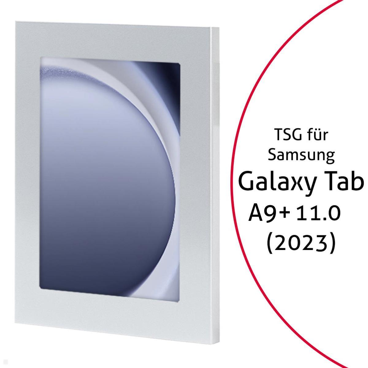 TabLines TSG100S Tablet Schutzgehäuse für Samsung Tab A9+ 11.0, silber