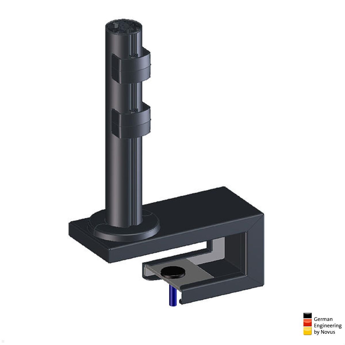 Novus Zubehör POS Thekenklemme heavy duty 90°, anthrazit, (Säule nicht enthalten)