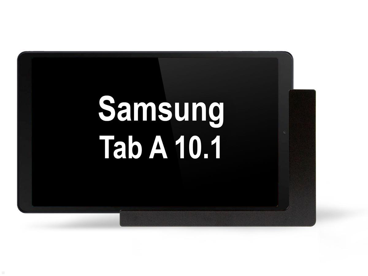 TabLines TWP002B Tablet Wandhalter für Samsung Tab A 10.1 (2019), schwarz