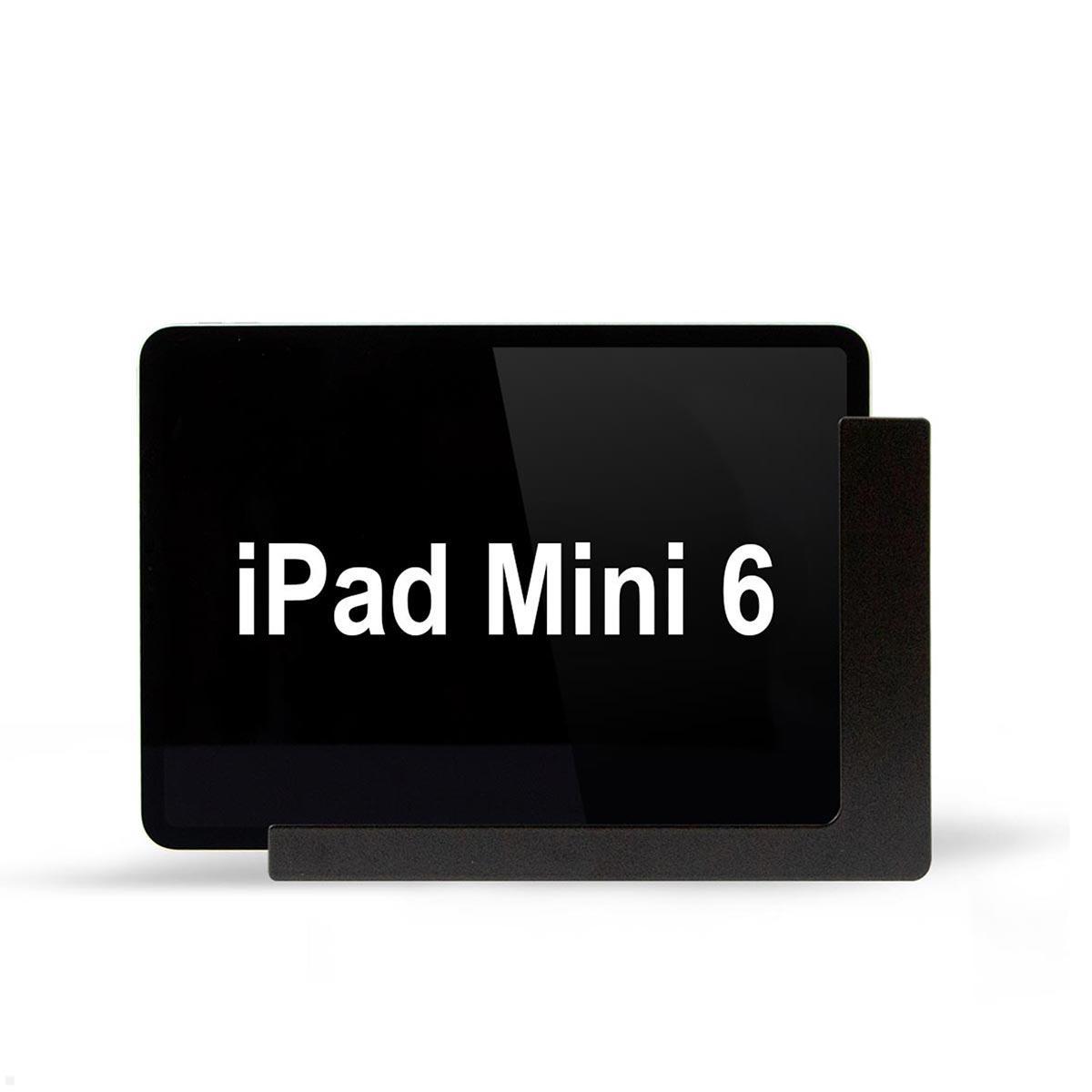 TabLines TWP019B Wandhalterung für Apple iPad Mini 6 (2021), schwarz