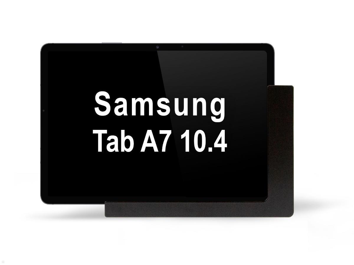 TabLines TWP001B Tablet Wandhalter für Samsung Tab A7 10.4 (2020), schwarz