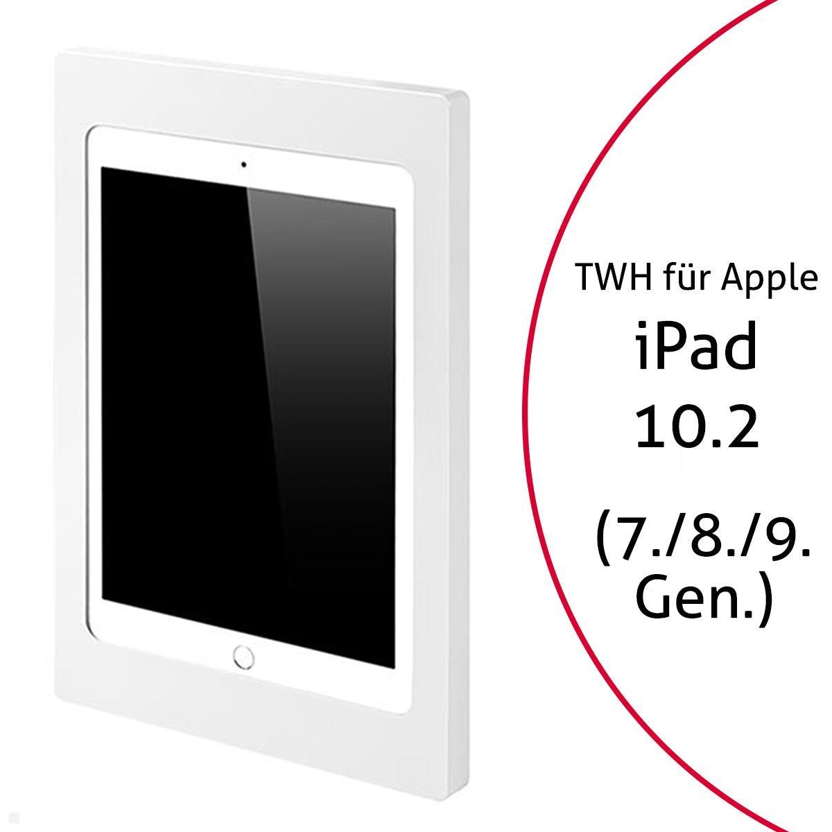 TabLines TWH028W iPad Wandhalterung für Apple iPad 10.2 (7./8./9. Gen.), weiß