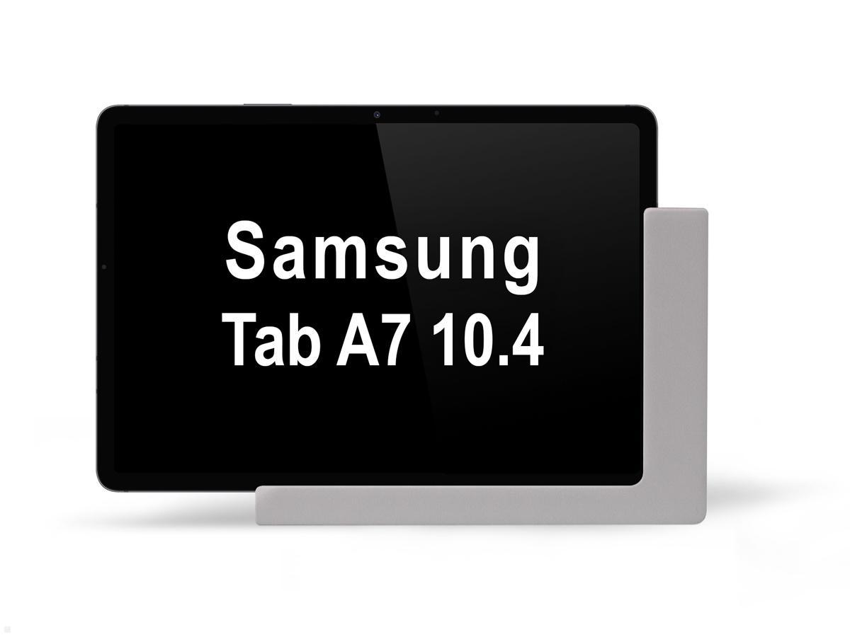 TabLines TWP001S Tablet Wandhalter für Samsung Tab A7 10.4 (2020), silber