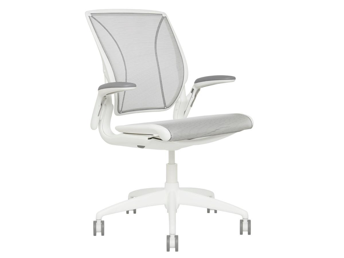 Humanscale Diffrient World Chair Bürostuhl W11WN01N01, weiß Ansicht