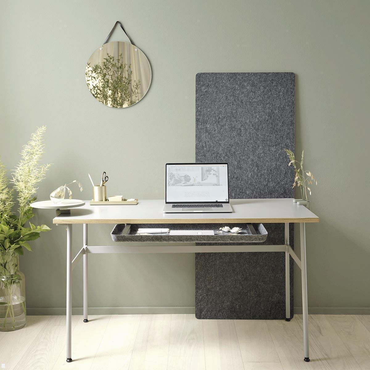 APTO FELT Drawer SLIM Filz Schreibtisch Unterbauschublade, grau Anwendung Schreibtisch Home Office