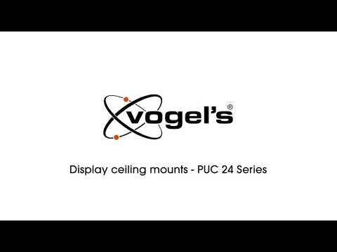 Vogels Connect-It PUC 2415 - 150 cm Säule für Deckenhalterung, schwarz