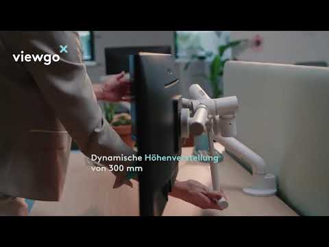 Dataflex Viewgo pro Monitorhalterung mit Schwenkarm (48.623), schwarz