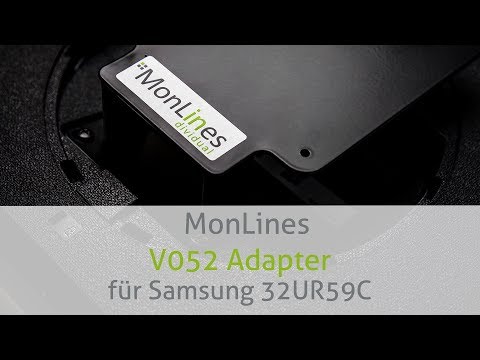 MonLines V052 VESA Adapter für Samsung U32UR59C, U32R594CWU