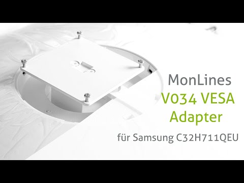 MonLines V034 VESA Adapter für Samsung C27H711, C32H711