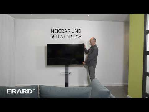 Erard EXOSTAND 400 TV Wandhalterung bis 65 Zoll, universal, Rigips